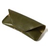 Naru Tochigi Leather Glasses Case, Eyeglass Case, Genuine Leather, Stylish,