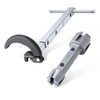 DURATECH 10 "-17" Telescoping Basin Wrench with 1-3/8" to 2-1/2"