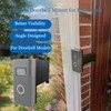 Doorbell Mount Compatible with Ring Doorbell, Extends Doorbell Mount for