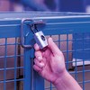 Abus 62575 BIOMETRIC Touch Padlock 57/50, Silver, 50mm-Fingerprint