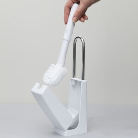 アイセン工業 アイセン スリム コンパクト トイレブラシ ケース付き ホワイト TP001