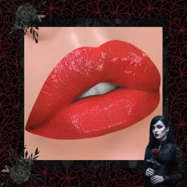 Gloss Malagna Rojo Vegano Crimson Labial Ultrapigmentado                                                                                              