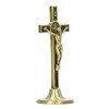 Catholic Cross Hand Made Zinc Alloy Metal Vertical Catholic Crucifix