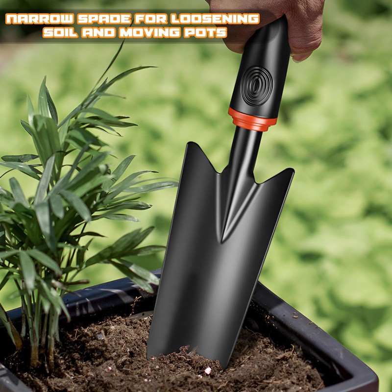 AUSYIWI Garden Tools Aluminium Garden Hand Tools with Non-Slip Rubber