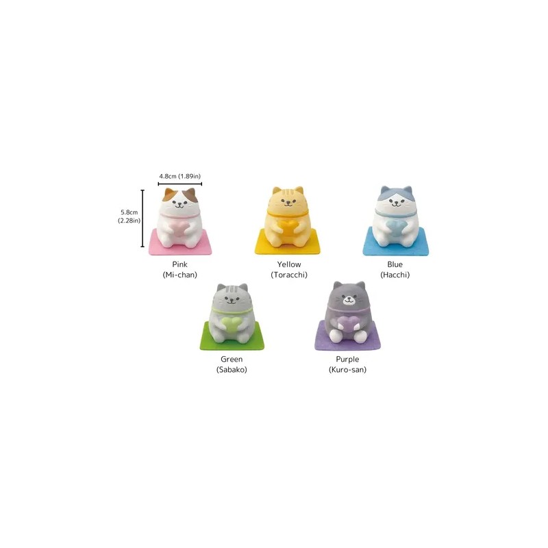 Difusor De Piedra Con Lindo Gato De La Suerte, Difusor
