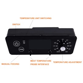Pit Boss Control Board, Digital Thermostat Control Board Kit Replacement for Pit BOSS PBV3P1 Vertical Pellet Smoker