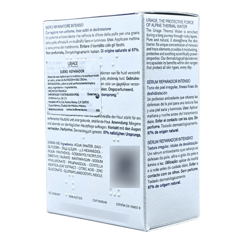 Uriage Bariederm Cica Daily Serum 30ml Tipo De Piel Todo