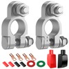 Battery Terminal Connectors Kit, Heavy Duty Positive Negative Auto Car