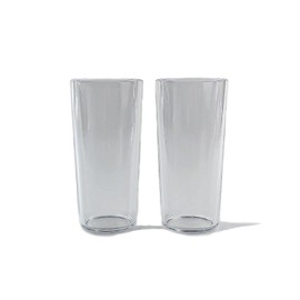 Tupperware Clear Collection Tumbler Transparent Drinking Cups (2)