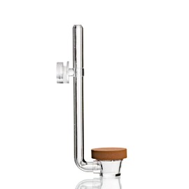 TWINSTAR CO2 Diffuser | Freshwater Aquariums up to 120 gallons | Ultra Clear Acrylic - Made in South Korea | Extremely Fine Pearls | More Porous Membrane (S-15mm)