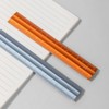 Delhi Nusign Aluminum Straight Ruler Portable Double Sided Ruler 15cm