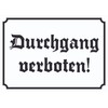 Sign in Old German Font A5 (148 x 210 mm)