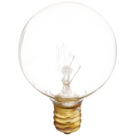 Bulbrite Incandescent G12 Candelabra Screw Base (E12) Light Bulb, 10 Watt, Clear