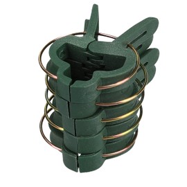 mumbi 100 x plant clips, plant clips, plant holders, plant ties in small