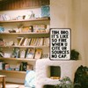 Funny English Classroom Decor Tin Sign - TBH BRO Cite