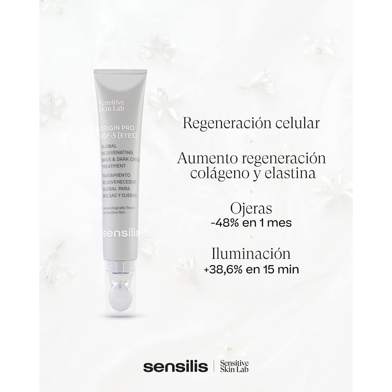 Sensilis Origin Pro EGF-5 Eye Contour, Anti-Slippery and Dark Circles,