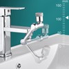 Faucet Extender Rotatable Extension Faucet Light Weight Universal Robotic Arm