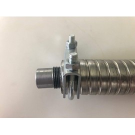 GenExhaust Universal Generator 1-1/2" Steel Exhaust Extension 1 Foot Length