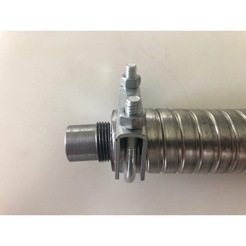 GenExhaust Universal Generator 1-1/2" Steel Exhaust Extension 1 Foot Length