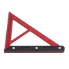 Woodworking Triangle Ruler Inch Scale Square Angle Ruler Aluminum Alloy