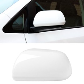Moonlinks Compatible with 2012 2013 2014 2015 2016 2017 2018 2019 2020 Toyota Sienna Left Driver Side Mirror Cover Replacement, White Left Side Clip-on Mirror Cap Replaces for 87945-08021-A1