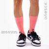 ONESCK Super Soft Cotton Dress Socks Vibrant Plain Colours for
