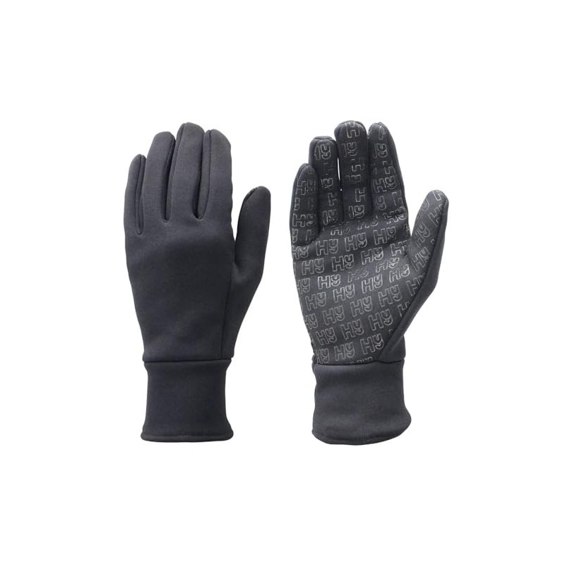 Hy5 Ultra Grip Neoprene Fleece Gloves - Black - Medium