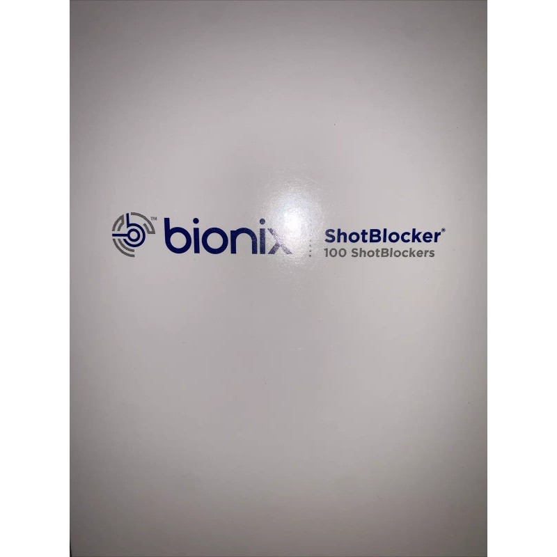 Bionix ShotBlocker 100 Pack, Bionix Reorder #8100 New In The