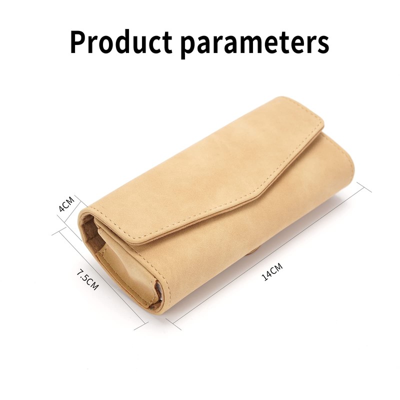 FLYAMAPIRIT Car Glasses Case Sun Visor Sunglasses Holder with Magnetic