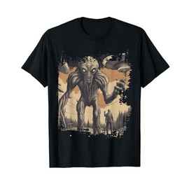Alien Costume UFO Cryptid Monster Fan Outfit T-Shirt