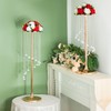 LANLONG 27.6inch Flower Stand for Wedding, 2Pcs Gold Tall Flower