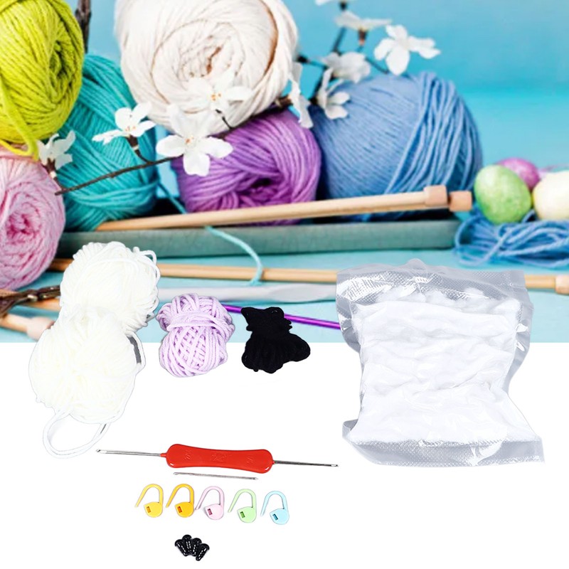 Beginner Crochet Kit DIY Innovative Fun Educational Crochet Animal Kit