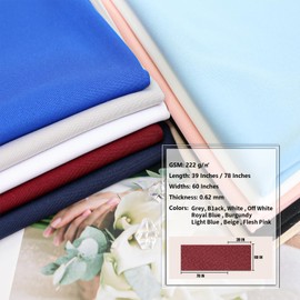 Nylon Spandex Fabric | 4-Way Stretch Nylon Matte Tricot Swimsuit Fabric | Swimwear, Sports, Dance, Yoga Wear (Burgundy)