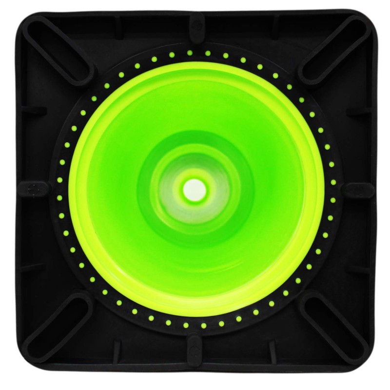 Troy Safety 36" Lime Safety Traffic PVC Cones with 6"