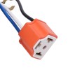 H4 Headlight Relay Harness Plug and Play H6054 7x6 LED