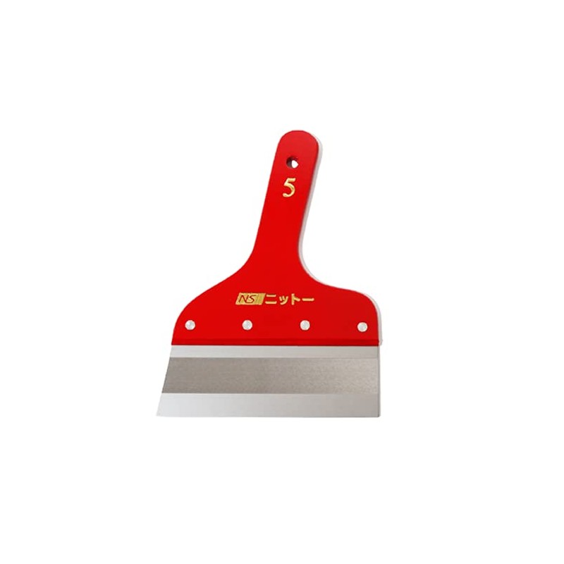 NITTO Knitwear Spatula Flat Putty Bella Red 5.9 inches (150