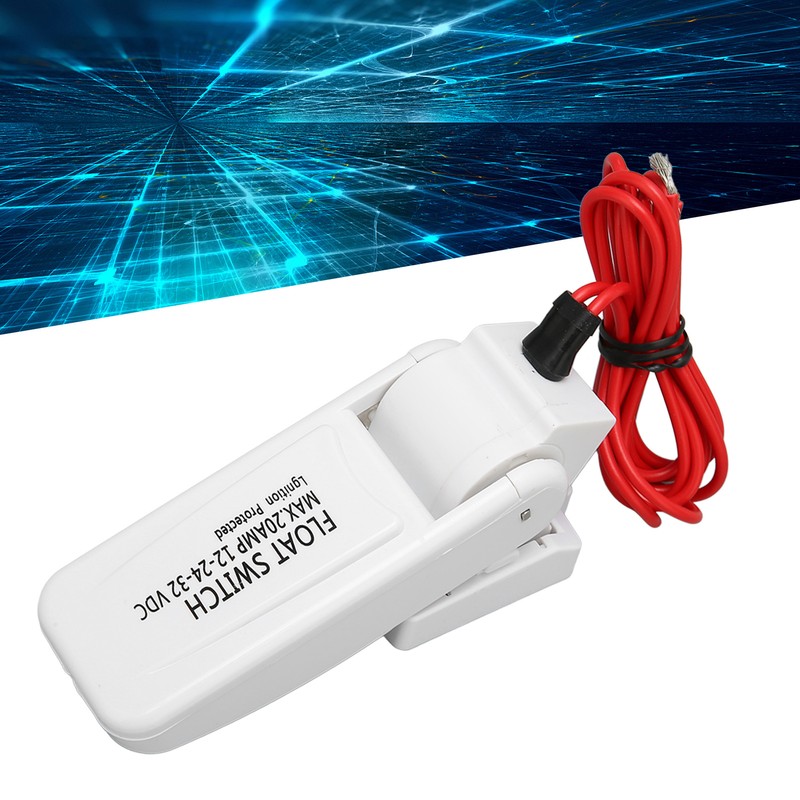 Boat Bilge Pump Float Switch Automatic High Power Safe 18AWG