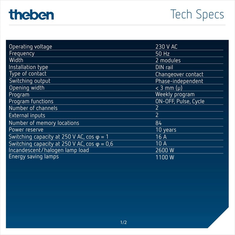 Theben TR Timer, 6110130