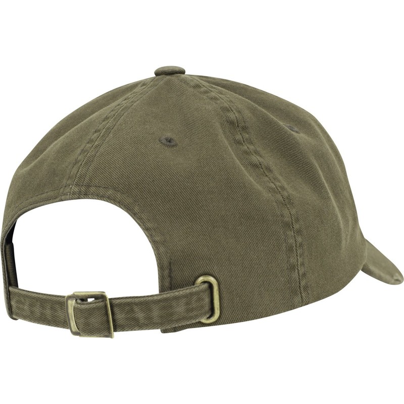Flexfit Low Profile Destroyed Caps, Buck, one Size