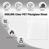 KINLINK 24x36 Plexiglass Sheets 1/8 inch Thick, 3mm Clear PET