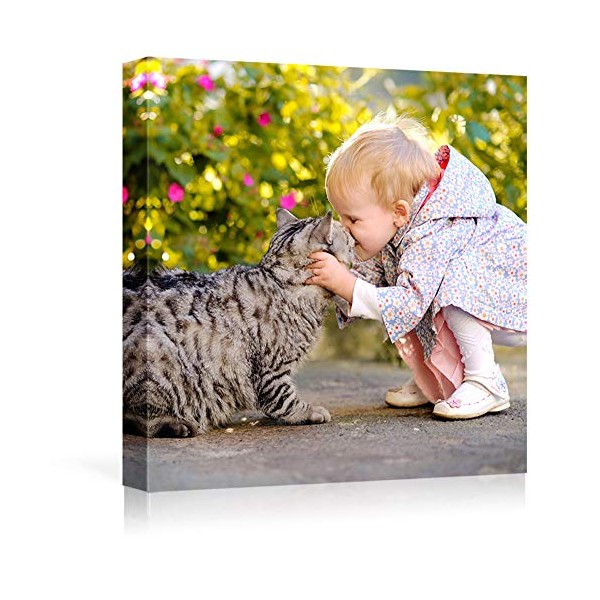 NWT Custom Canvas Prints with Your Photos for Pet/Animal, Personalized