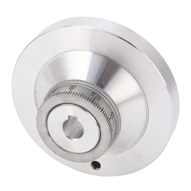 Lathe Handwheel 80mm Aluminum Alloy Hand Wheel with Crank Handle