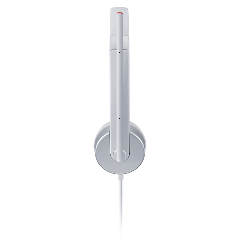 Lenovo 100 - Analog Stereo Headphones (Noise Isolating, 180 Degree