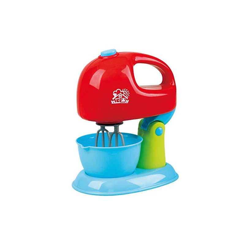 Playgo Food Processor with Blender Mixing Bowl with Functions Red/Blue