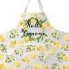 Hello Lemons Kitchen Apron Lemon Fans Gift Fruits Lover Gift