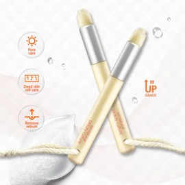 Pore Clean Spot Brush, Dual Fiber Blackhead Remover, Deep Cleansing T-Zone Care 10pack