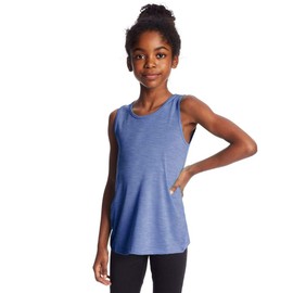 C9 Champion girls Performance Tank Yoga Shirt, Intensity Purple Heather, Small US