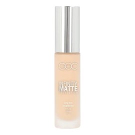 Goc Maquillaje Líquido Infinity Liquid Foundation Super Mate Tono Tono 02