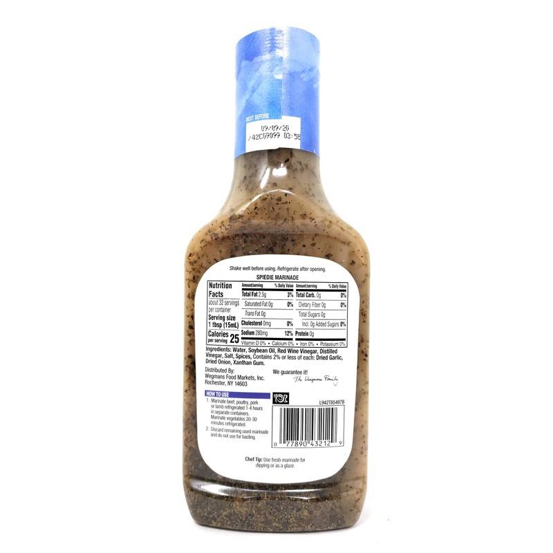 Wegmans Spiedie Marinade (2 Pack, Total of 32fl.oz)
