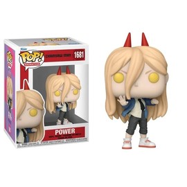 Funko Chainsaw Man + Pop Protector: Pop! Animation Vinyl Figure (Gift Set Bundled with ToyBop Brand Box Protector Collector Case) (Power with Horns #1681/80323)